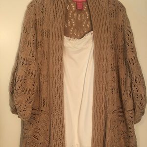 Camisole and Sweater Set